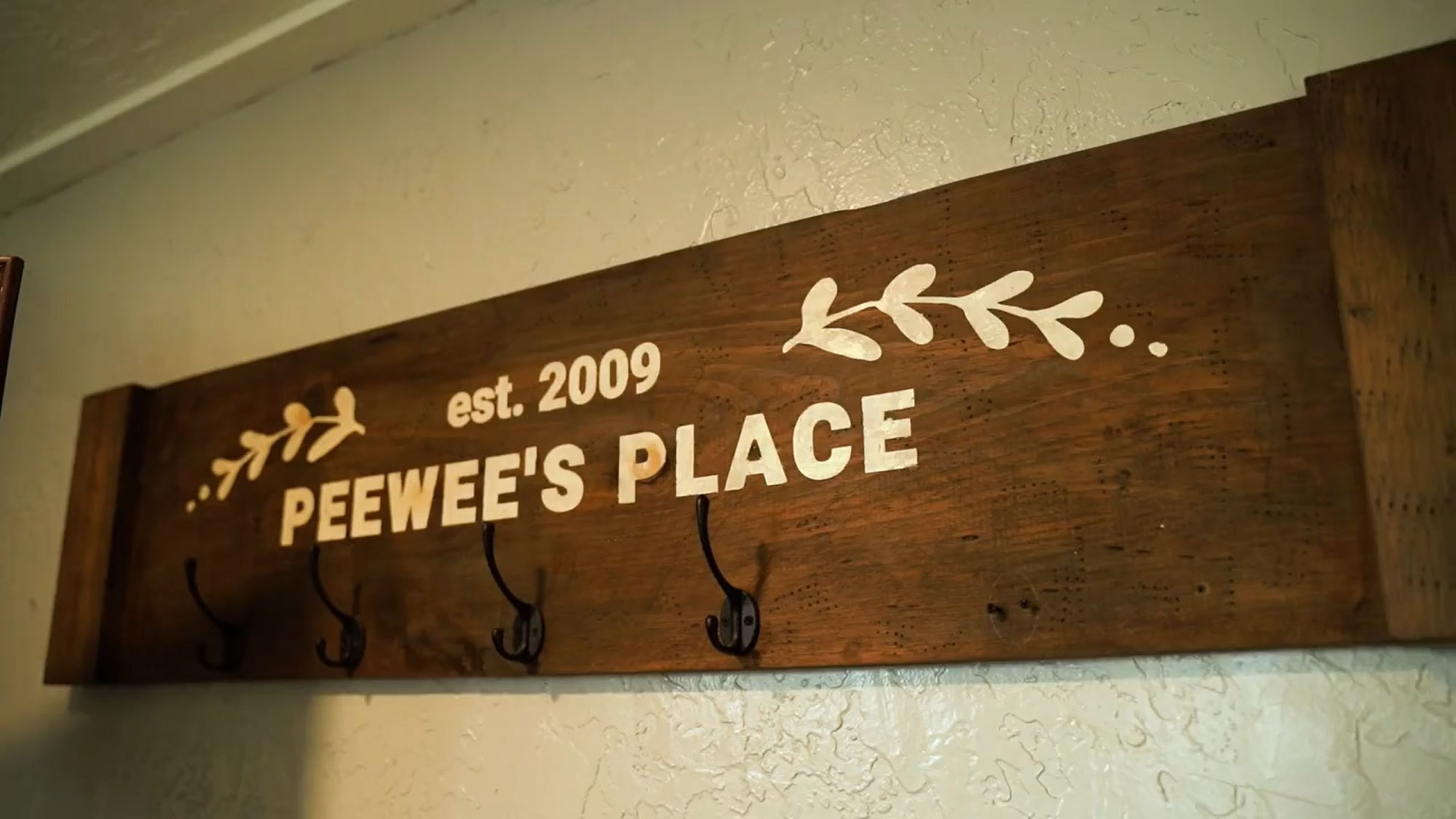 PeeWee's Place sign